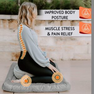 2pc meditation cushion for sitting